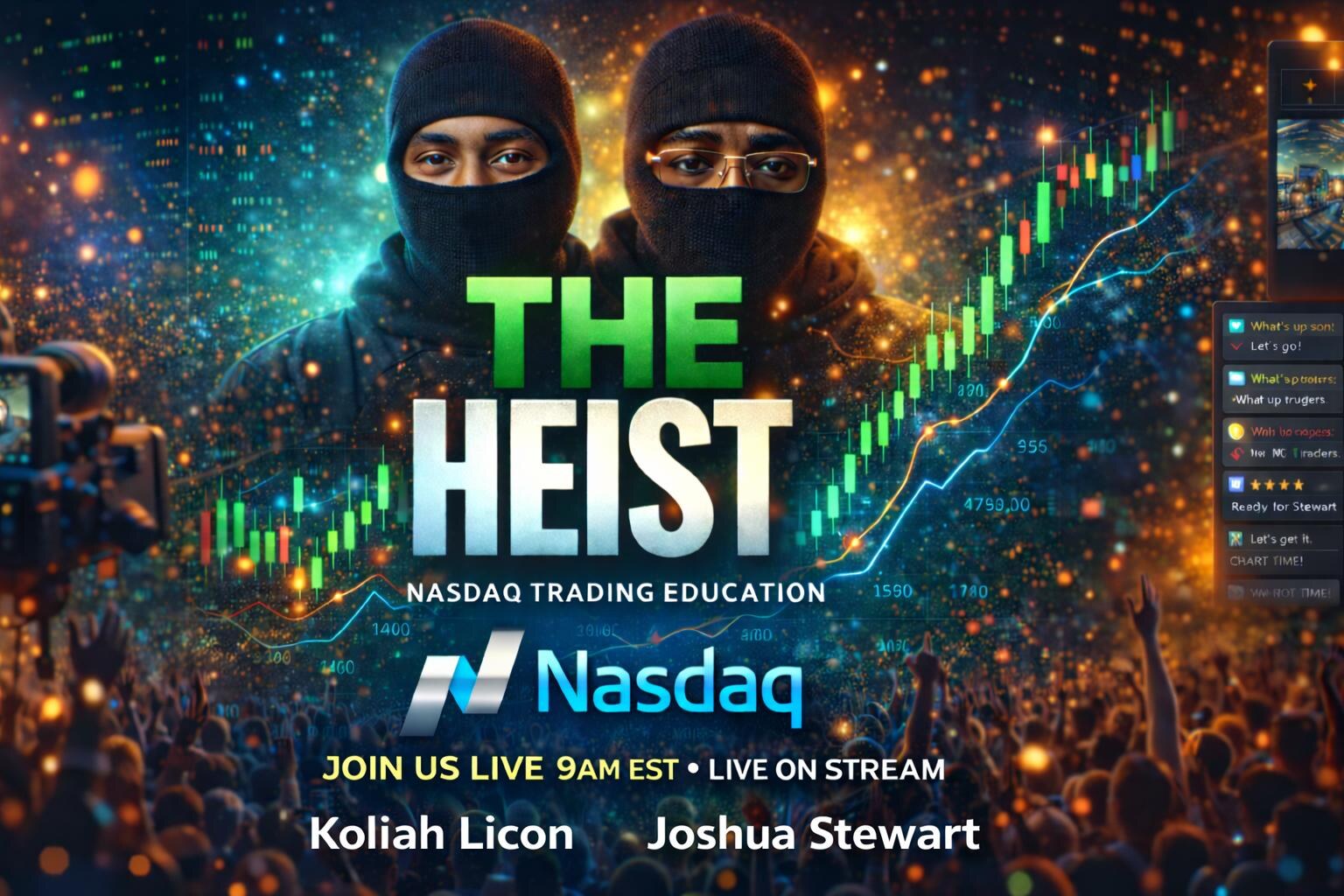 Koliah Licon & Joshua Stewart, The HEIST educator on 1HouseTV